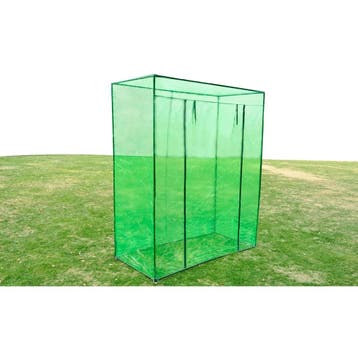 vidaXL Tuinkas stalen frame PVC, Jardin & Terrasse, Verzenden