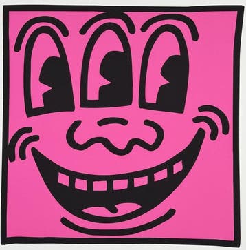 Keith Haring - Untitled 1981 | COA King & McGaw - Artestar, Antiek en Kunst