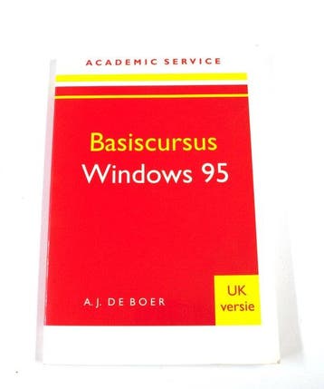 BASISCURSUS WINDOWS 95 UK - De Boer A.J., Verzenden, Nieuw