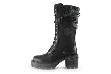 Mustang Snowboots in maat 37 Zwart, Verzenden, Zwart, Snowboots, Zo goed als nieuw