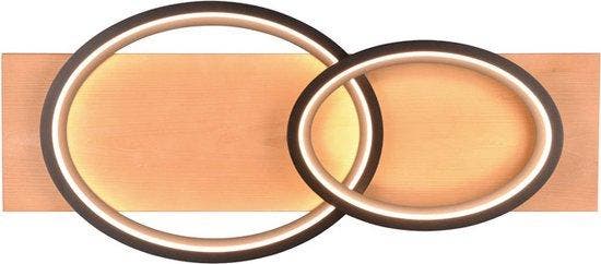 2dekans | TRIO BARCA - Plafondlamp - Zwart mat - incl. 1x, Huis en Inrichting, Lampen | Overige, Ophalen of Verzenden