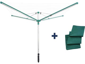 Leifheit Linomatic 600 Deluxe - Droogmolen 60 m - Easy-Lift, Verzenden, Zo goed als nieuw