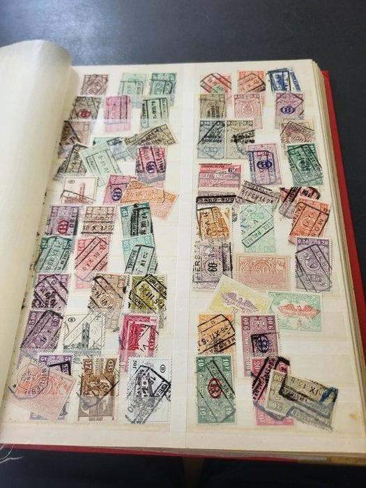België 1900/2015 - grote partij waarbij veel euro zegels, Timbres & Monnaies, Timbres | Europe | Belgique