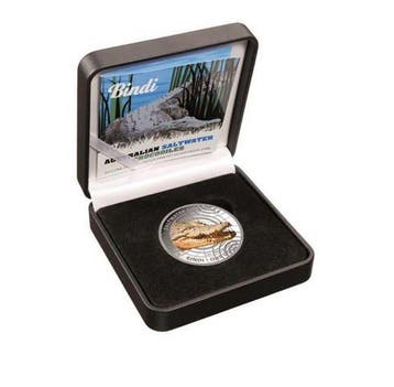 Australie. 1 Dollar 2013 Salzwasser Krokodil Bindi mit