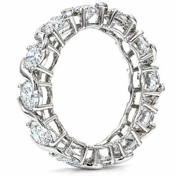 Zonder minimumprijs - Ring Platina - 5.26ct. tw. Diamant, Nieuw