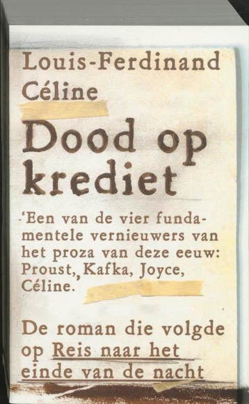 Dood op krediet 9789029076883 L.F. Celine, Verzenden, Gelezen, L.F. Celine