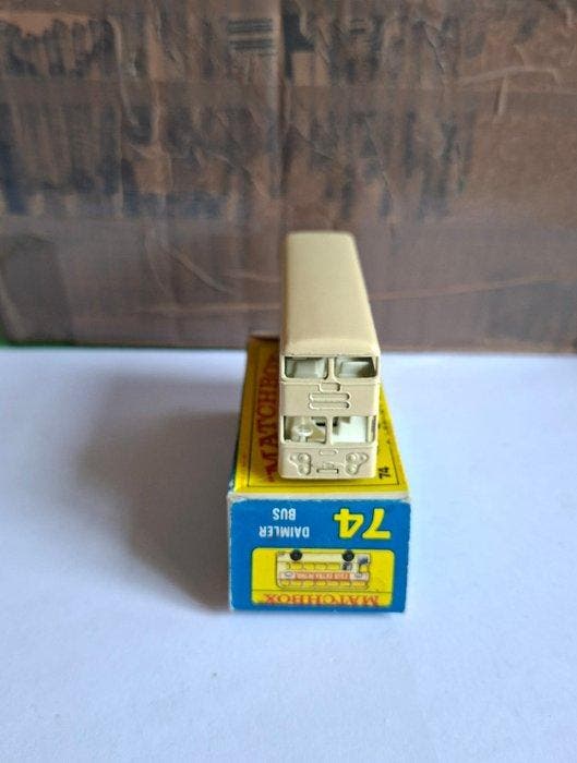 Matchbox 1:76 - Modelauto - Daimler bus - Mooi model met, Hobby en Vrije tijd, Modelauto's | 1:5 tot 1:12