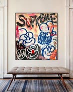 Timo Wedell - Basquiats Supreme Gang - XL, Antiek en Kunst