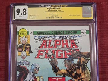 Alpha Flight (Dan Jurgens Homage Var) #1 - Signed Limited, Nieuw