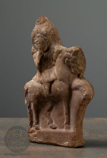 Oud-Egyptisch Terracotta Egyptische Hellenistische, Antiek en Kunst