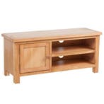 vidaXL Tv-meubel 103x36x46 cm massief eikenhout, Verzenden, Nieuw