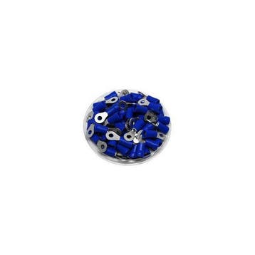 Bieden: Blue Insulated Ring Terminals 1.5 to 2.5 mm² Conduc, Ophalen of Verzenden, Nieuw