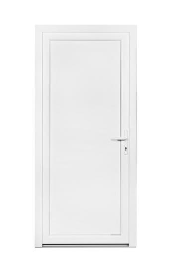 PVC Kunststof Deur volledig paneel Basic plus 98 x 204, Ophalen of Verzenden, Buitendeur