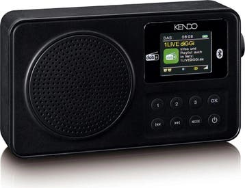 Radio op batterijen - Draagbare radio - DAB+ & FM - Zwart -, Verzenden, Nieuw