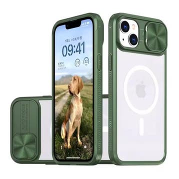 Draadloos Opladen Hoesje voor iPhone 12 - met Camera Slide, Verzenden, Nieuw