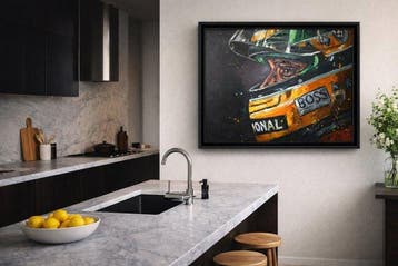 Fransman art - Aytron Senna da Silva the formula one