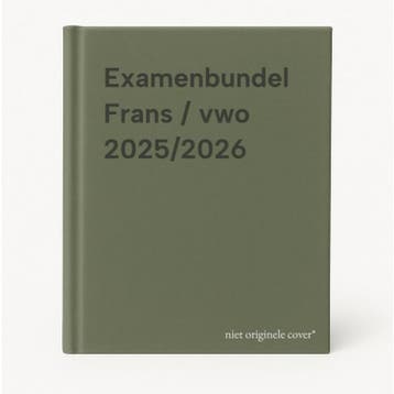 Examenbundel Frans / vwo 2025/2026 9789006994360, Verzenden