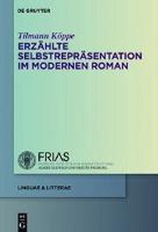 Erz hlte Selbstrepr sentation Im Modernen Roman, Boeken, Taal | Duits, Zo goed als nieuw, Verzenden