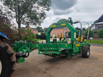 McHale 998, Ophalen, Oogstmachine