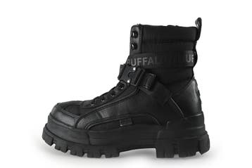 Buffalo Veterboots in maat 40 Zwart, Kleding | Dames, Schoenen, Verzenden, Zwart, Overige typen, Zo goed als nieuw