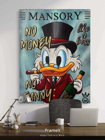 Xavier Van Walsem (1980) - Scrooge mcduck mansory goldlleaf