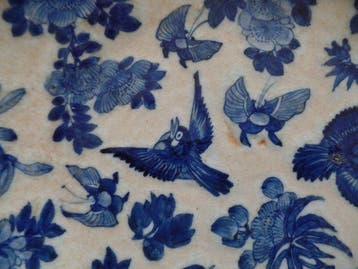vogels en bloesems - Keramiek - China - 20e eeuw
