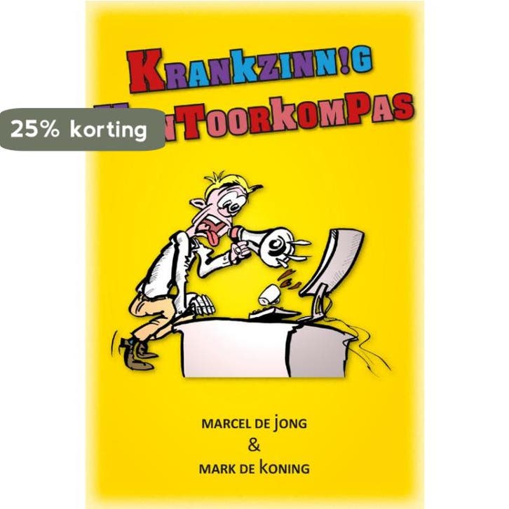 Krankzinnig kantoorkompas 9789054524069 Marcel de Jong, Livres, BD, Envoi