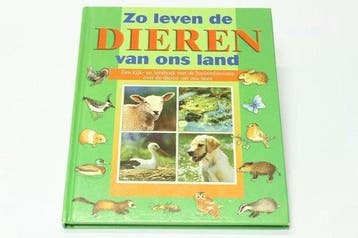 Zo leven de dieren van ons land - de Vries, Boeken, Verzenden, Nieuw