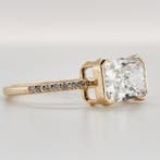 Zonder minimumprijs - Ring - 14 karaat Geel goud - 2.00ct.