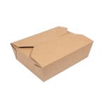 Voedseldozen | Composteerbaar Karton | 1800ml | 300 stuks |, Verzenden, Nieuw in verpakking