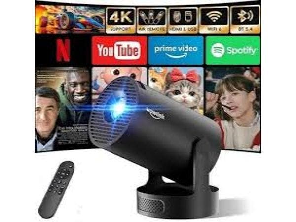 Veiling - Smartprojector met Netflix app, Audio, Tv en Foto, Beamers