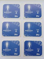 2024 Topps Euro 2024 Cristiano Ronaldo Foil - 6 Sticker -, Nieuw