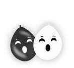 Halloween Ballonnen Spook 30cm 8st, Verzenden