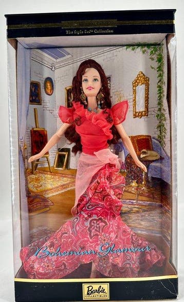 Mattel - Poupée Barbie Bohemian Glamour – Barbie