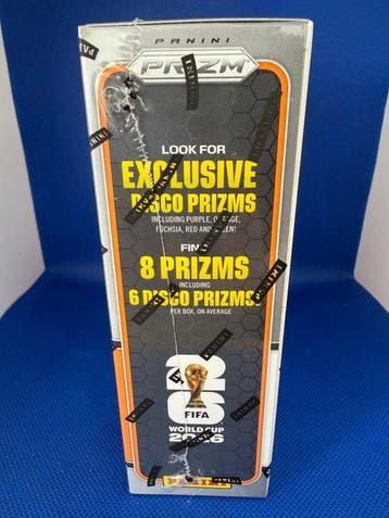 2026 Panini Prizm World Cup Mega Box - 1 Sealed box -, Collections