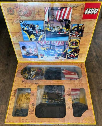 Lego Set - Legoland - Gran barco pirata