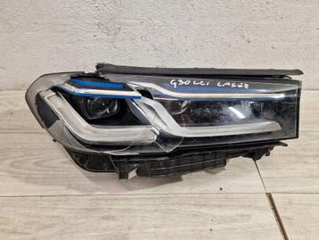 Rechter koplamp BMW 5 V G30 G31 LASER LIFT LCI 2020-, Verzenden, Gebruikt