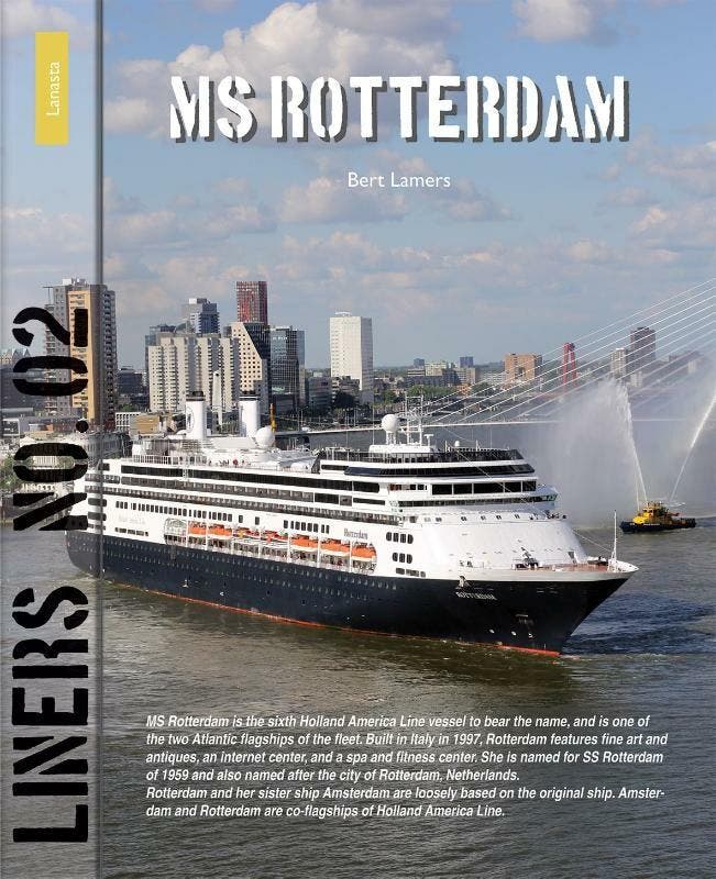 MS Rotterdam / Liners / 2 9789086162529 Bert Lamers, Livres, Loisirs & Temps libre, Envoi