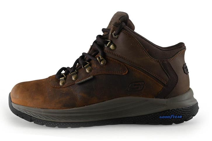 Skechers Veterboots in maat 44 Bruin, Vêtements | Hommes, Chaussures, Envoi