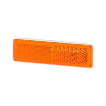 Reflector Rechthoekig Met Plakstrip 69x19,5mm Oranje, Auto-onderdelen, Ophalen of Verzenden, Nieuw