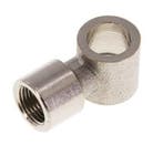 Raccord banjo en laiton nickelé G1/8 avec filetage femelle, Verzenden, Nieuw