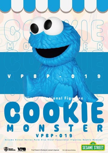 Sesame Street Piggy Spaarpot Cookie Monster 12 cm, Ophalen of Verzenden, Nieuw