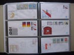 Pays-Bas 1977/2014 - Collection de FDC dans cinq albums Davo, Gestempeld
