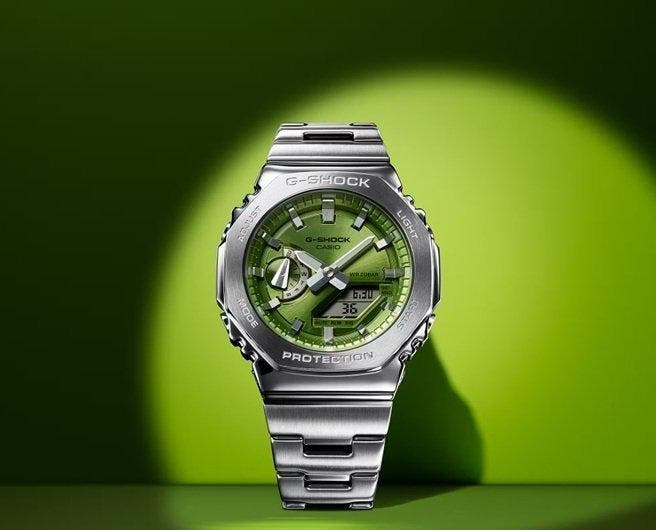 Casio - G-SHOCK - Sans prix de réserve - GM-2110D-3AJF -, Handtassen en Accessoires, Horloges | Heren