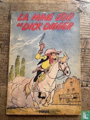 Lucky Luke - La mine d’or de Dick Digger - 1952, Boeken, Stripverhalen, Gelezen, Eén stripboek, Verzenden