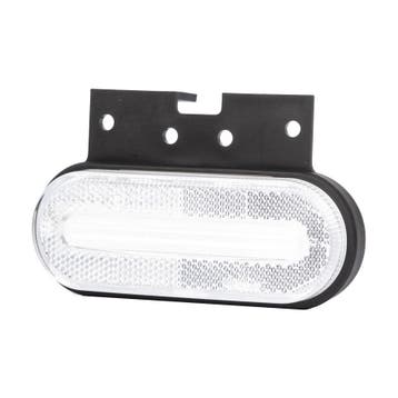 Fristom FT-070 B+K LED Markeringslamp Wit ADR Met Beugel, Ophalen of Verzenden