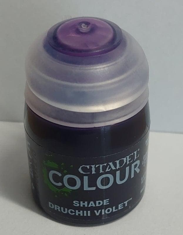 Druchi Violet new formula shade paint 18 Ml (Warhammer, Hobby en Vrije tijd, Wargaming, Ophalen of Verzenden