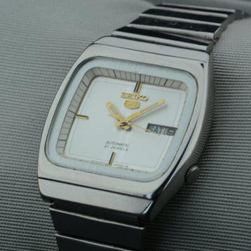 Seiko - 5 Automatic TV Case - Zonder minimumprijs -
