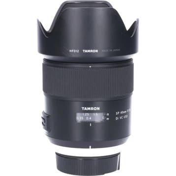 Tweedehands Tamron SP 45mm f/1.8 Di VC USD Nikon CM9513, Ophalen of Verzenden, Gebruikt, Overige typen