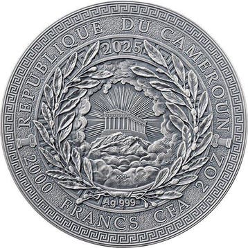 Kameroen. 2000 Francs 2025 Apollo - The Great Greek